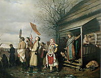 Easter Procession in a Village, 1861, perov