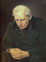 Old man, 1874, perov