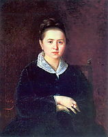 Portrait of an Unknown , 1875, perov