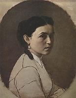 Portrait of E.E. Perov, c.1860, perov