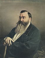 Portrait of F.F. Rezanov , 1868, perov