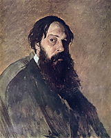 Portrait of the Painter Alexey Savrasov, perov