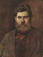 Portrait of the Sculptor Vladimir Brovsky, perov