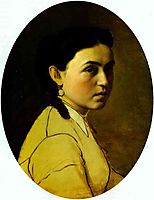 Portrait of Yelena Perova, n e Scheins, The Artist s First Wife, 1869, perov