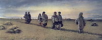 Return reaper from the field in the Ryazan province , 1874, perov