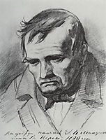 Sad Father , 1874, perov
