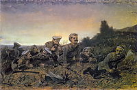 Scouts at Sevastopol , 1874, perov