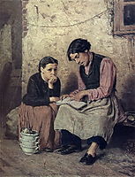 Self-Educating Caretaker, 1868, perov