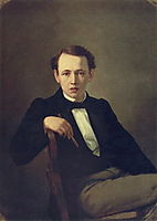Self-portrait , 1851, perov