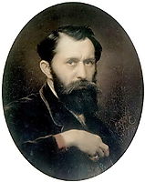 Self-portrait , 1870, perov