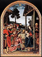 Adoration of the Kings (Epiphany), c.1476, perugino