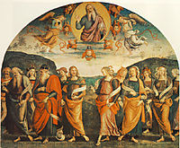 The Almighty with Prophets and Sybils, 1500, perugino