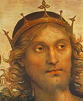 The Almighty with Prophets and Sybils (detail 2), 1500, perugino