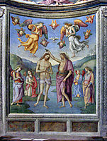 Baptism of Jesus, 1507, perugino