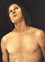 Bust of St. Sebastian, 1494, perugino