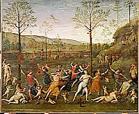 Combat of Love and Chastity, 1505, perugino