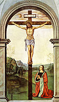 The Crucifixion, 1496, perugino