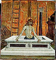 Dead Christ at the tomb, 1473, perugino