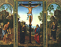 The Galitzin Triptych, 1485, perugino