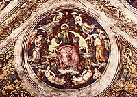 God the Creator and Angels, 1508, perugino