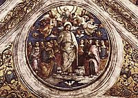 The Holy Trinity and the Apostles, 1508, perugino