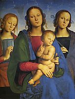 Madonna and Child with St. Catherine and St. Rosa, 1493, perugino