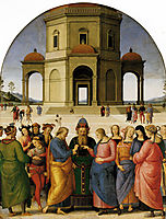 Marriage of the Virgin, 1504, perugino