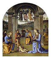 Nativity, 1500, perugino