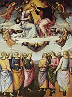 Pala di San Francesco al Monte (The Coronation of the Virgin), 1504, perugino