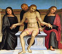 Pala di Sant Agostino (Pieta), 1523, perugino