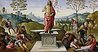 Polyptych of St. Peter (Resurrection), 1500, perugino