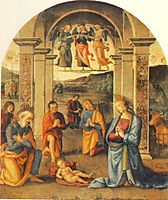 The Presepio, 1498, perugino