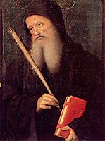 St. Benedict, 1498, perugino