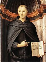 St. Nicholas of Tolentino , 1507, perugino