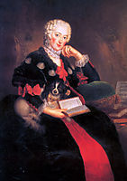 Countess Wilhelmine von Brandenburg Bayreuth, pesne