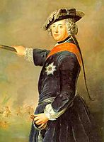 Frederick II of Prussia as general, 1745, pesne