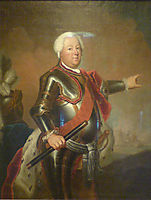 Portrait of Frederick William I of Prussia, c.1733, pesne