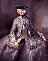Princess Amalia of Prussia as an Amazon, pesne