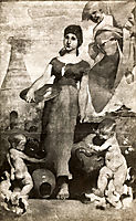 Allegory of Ceramic Painting, 1885, pinheiro