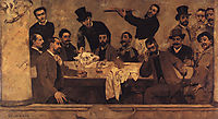 The Lion-s Group, 1885, pinheiro