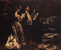 Um Concerto de Amadores, 1882, pinheiro