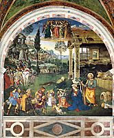 The Adoration of the Shepherds, 1501, pinturicchio