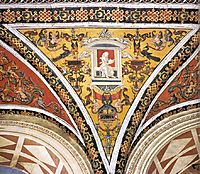 Ceiling decoration (detail), 1503, pinturicchio
