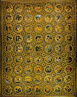Semi-Gods Ceiling, 1490, pinturicchio