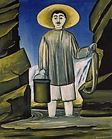 Fisherman among Rocks, 1906, pirosmani