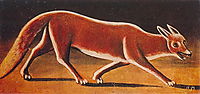 Fox, 1918, pirosmani
