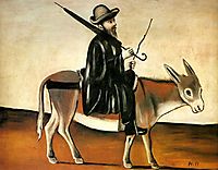 Healer on a Donkey, pirosmani