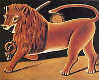 Lion and Sun, pirosmani