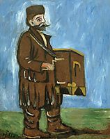 Organ grinder, 1910, pirosmani