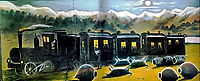 Train in Kakhetia, pirosmani